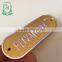 custom metal highlight embossed aluminum name plate label gold nameplate