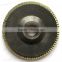 PLASTIC COVER FLAP DISC high quality calcined alumina flap disc--4.5 inches