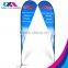 outdoor advertise promotion sale teardrop feather flag