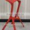 Wholesale price stacking pp plastic bar chair for sale
