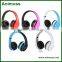 TF /SD card slot FM radio foldable Stereo wireless Bluetooth headphones headsets with mic for PC Laptop mobile