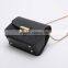 Metal Chain Shoulder Bags Waterproof PU Leather Women Messenger Bag