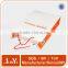 Branded empty rope handled custom high glossy paper bags