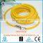 yellow color 300PSI pneumatic air hose with fittings