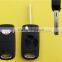 New Arrival, 3 buttons folding modified remote key case for Toyota Crown 2.5 Toy40 blade