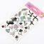 Sex glitter temporary body lip tattoo sticker