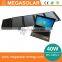 40W Portable Solar Charger For Mobile Phone Mono Solar Panel Foldable USB Battery Charger Wallet