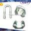 electrical line with wire rope clip galvanized
