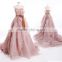 Organza blush wedding dress CYW-040