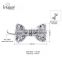 Latest model fashion bowknot Barrette bridal hair accessories, zinc alloy Barrette, handmade accessory for party girl dress