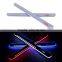1 Pair Car LED Flash Door Sills Moving Scuff Plate Light Panel Front Door For Peugeot 2008 2014 2015 2016