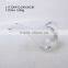 Exquisite round glass decanter with handle