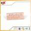 A/brass metal buckles and rivets brown paper hang tag for trade company