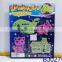 Fashion drawing toy glow in the dark painting model board