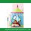 Children Indoor Blue Mongolian Cartoon Printing Kids Play Tent