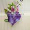 fabric flowers handmade napkin ring table decorations