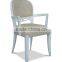leather armrest dining chair modern style HDAC907