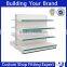 Custom tailor spray-painted metal wiper blade display rack