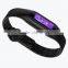 Aireego LCD smart energy bracelet,phone calling china smart watches,stainless steel adjustable cable clips
