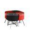 1 table and 4 chairs dining set saving more space