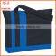 New Design Custom Larger Front Pocket 600 D Polyester Top Zippered Closure Tote Bag