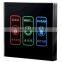 ORBITA smart touch screen light switch for hotel using