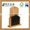 2015 Professional new designed unfinished antique restaurant wooden menu holder