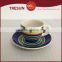 12pcs&180cc Drinkware handpainted cup and saucer, ceramic cup and saucer