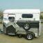 2 horse straight load deluxe horse floats with awning