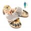 Health Care Natural Pebble Massager Slipper for Men and Women