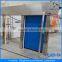 electrical sliding double cold room door in cold storage room
