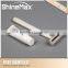 Pivot triple blade stainless steel disposable razor