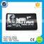 Triangle shape high quality custom design animal pvc patch