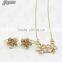 Juyuan Fashion 18K Gold Three Color Crystal,rhinestone Baby Set