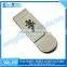 Fancy carbon fiber money clip metal business card holder