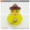 Lovely vinyl baby bath duck toy for sale