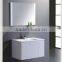 Pvc/mdf/oak Wood Vanity Double Sink Black Laminate Cabinets,new Design Bathroom Furniture Set