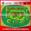 Wholesale wooden outdoor amusement park equipment, big kids playground equipment