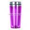 double wall stainless steel mug with handle