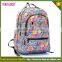 korea style polyester material shoulder strap hipster teens school bags