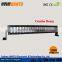 Waterproof double row curved led light bar /120w 3D rejection cup led driving light bar