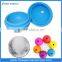 Silicone ball shaped ice cube tray