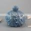 BSCI Audit New Arrival Ocean Ceramic Storage Jar with Lids for Home