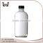 4oz Clear Large Aroma Boston Round Glass Bottle