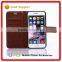 [UPO] New Products Leather Stand Wallet Flip Back Cover Case for iPhone 7 Leather Case With Card Slots