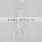 LFGB standrad full plastic detachable salad tongs in transparent colors