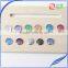 Stock!rhinestone jewelry accessories 12mm flat back resin rhinestone cabochon