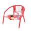 2016 hot sale Cartoon Printing Metal Baby Kids Sitting Chair with Whistle