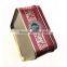 custom square tin cake box,custom safe food tin case,custom moon cake metal box