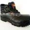 Pu sole leather safety boots steel toe cap hot selling in dubai